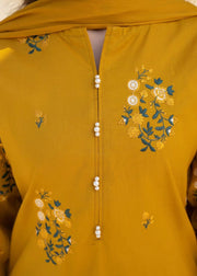 Mustard Hill 3 PC Stitched - Gulnar