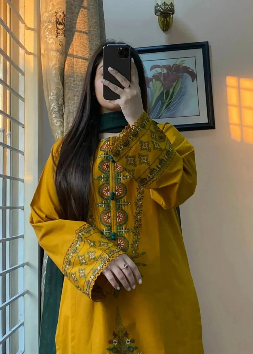 Zuni Mustard 2 PC - Gulnaar