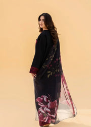 Noir Black 3 PC Stitched - Gulnaar