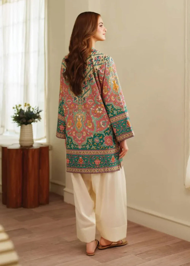Arzoo-Floral 2PC Printed - Gulnaar