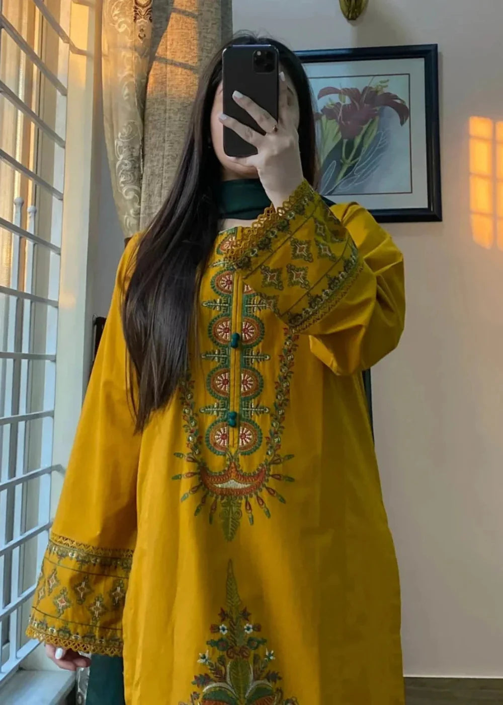 Zuni Mustard 2 PC - Gulnaar