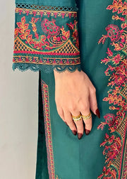 Flora Embroidered 3PC - Gulnar
