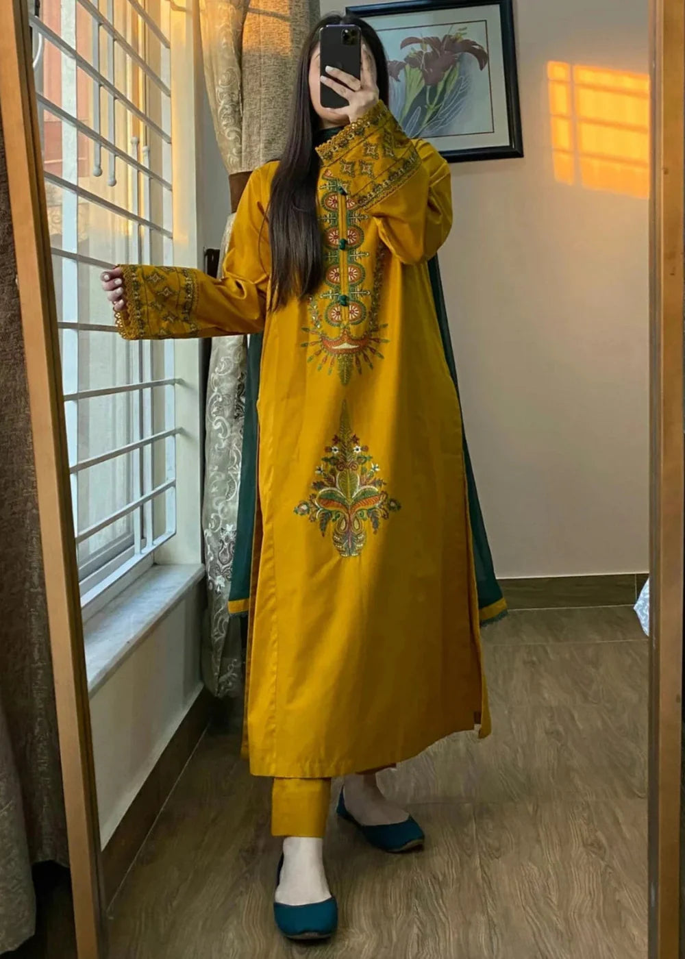 Zuni Mustard 2 PC - Gulnaar