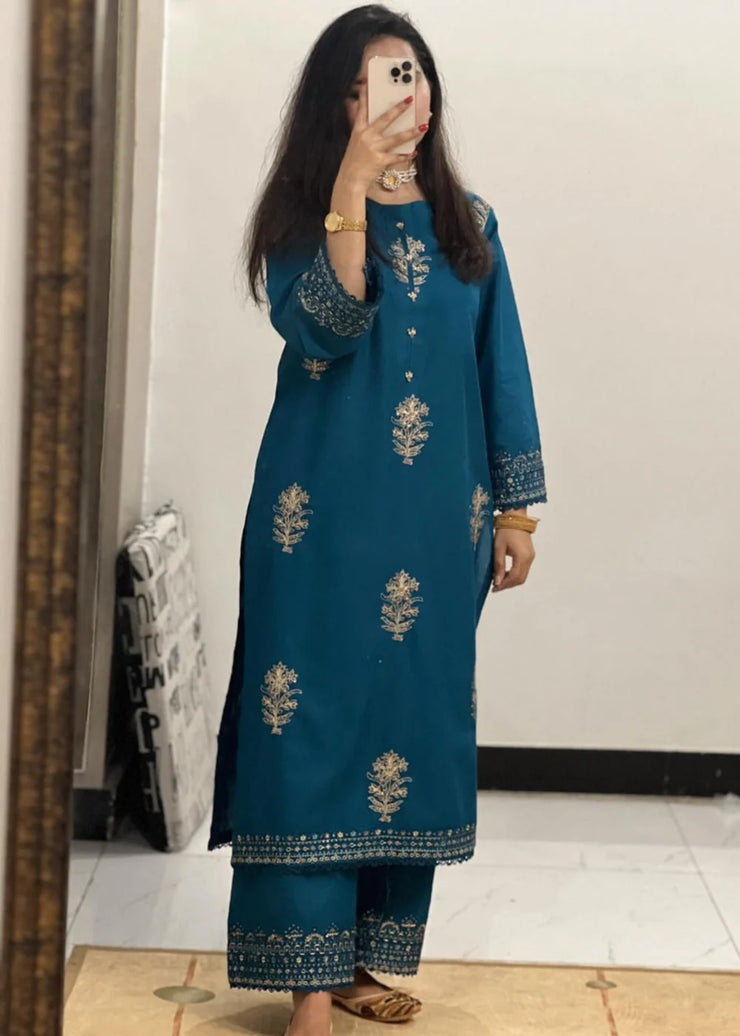 Melion 2 PC Stitched - Gulnar