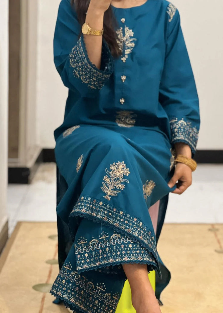 Melion 2 PC Stitched - Gulnar