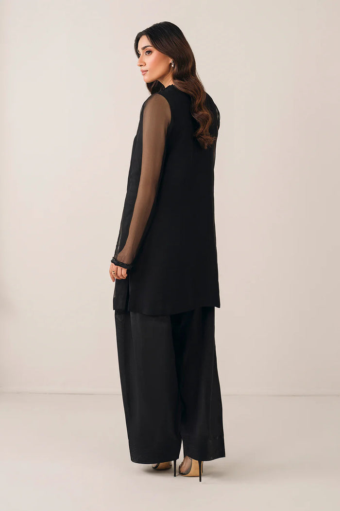 Black Chiffon 3pc- gulnaar
